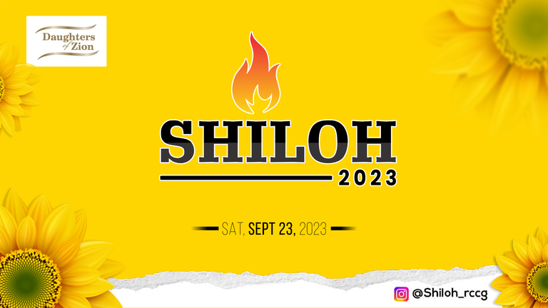 The Shiloh 2023 Prayer Summit promotional material
