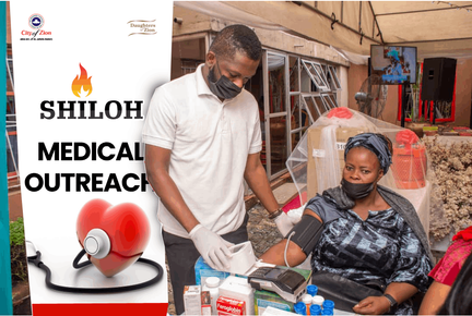 Health screening during the Shiloh Medical Outreach
